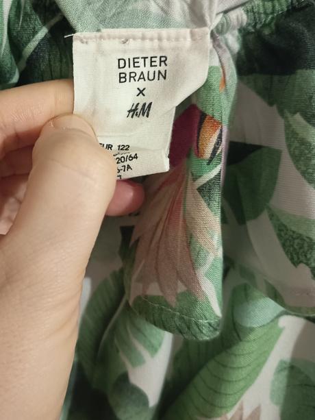 Letný overal, h&m,122