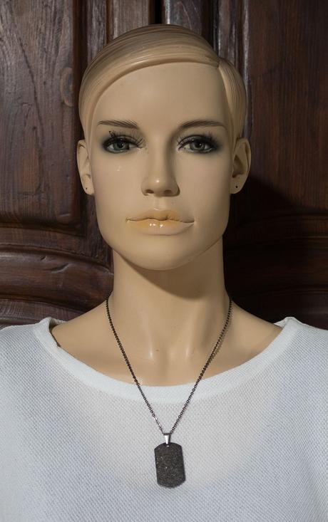 Retiazka s príveskom z chirurgickej ocele, 