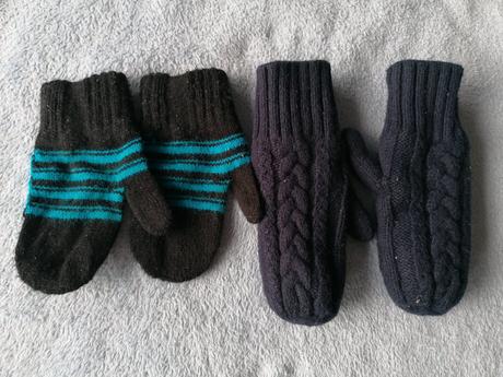 Dvoje rukavice, h&m,110