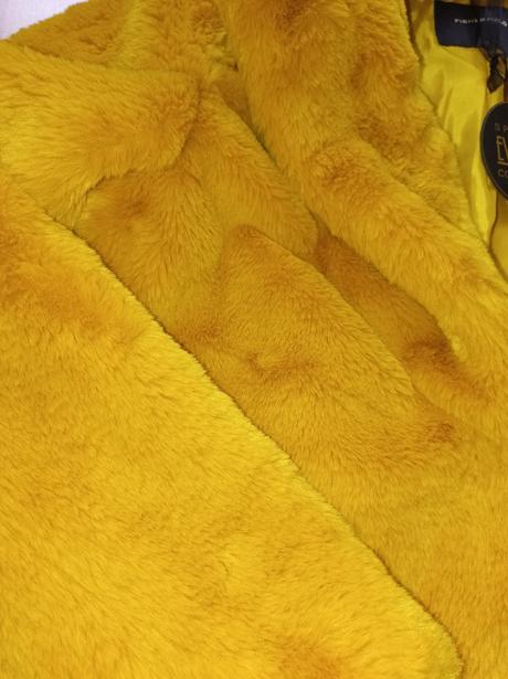 Jemná kožušinka kabátik veľ.38, gate,38