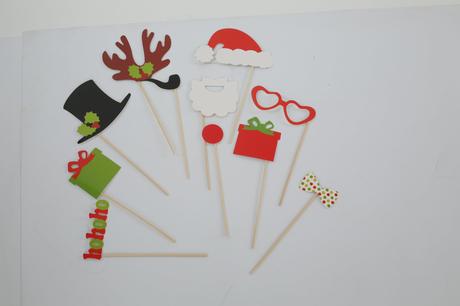 Veselé rekvizity a tabuľky na fotenie,