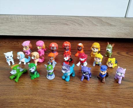 Figúrky paw patrol - kus 0,50 centov,