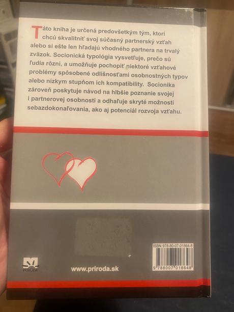 Ja som ja a ty si ty socionická typológia, 