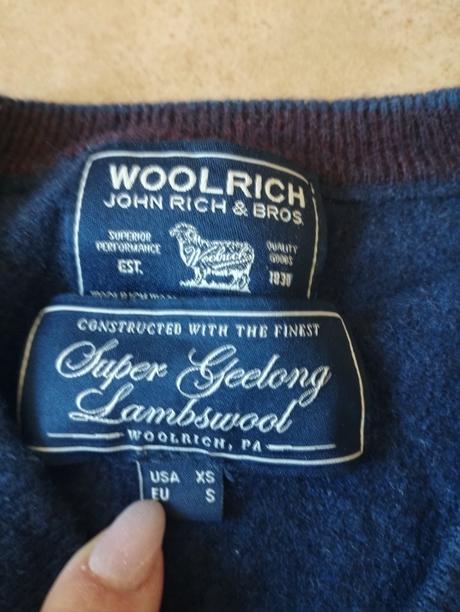 Sveter woolrich, s