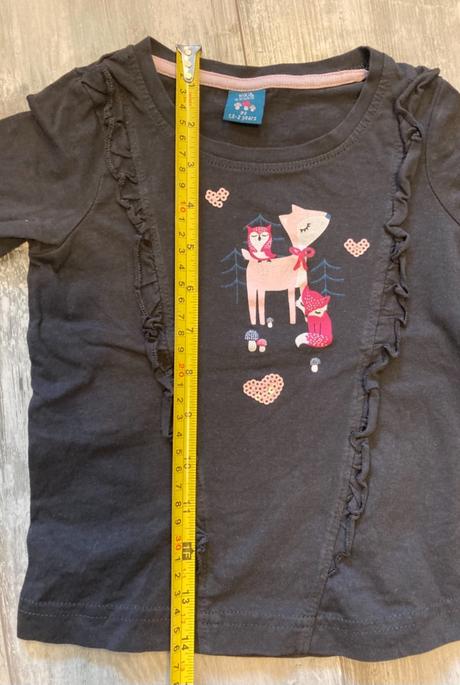 Tričko s volánikmi, ergee,92