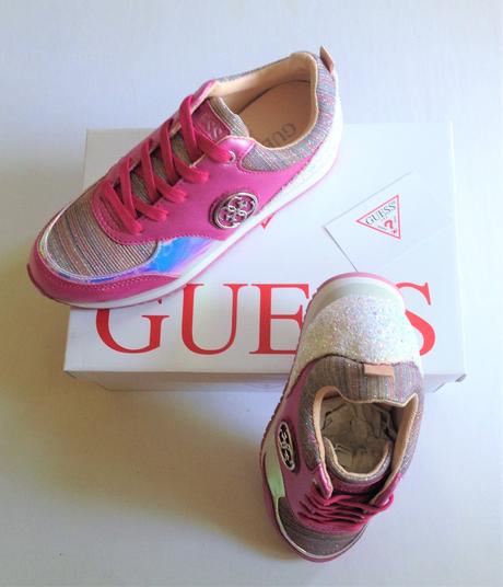 Guess kozene sneakersy pink vel,36 pc 137 eur, guess,36