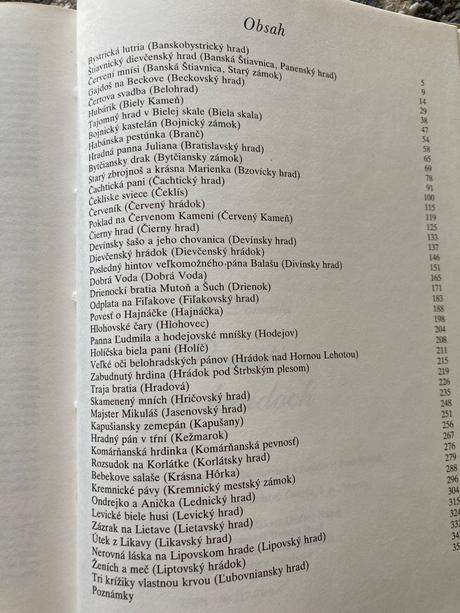 Povesti o hradoch i  (1991), 