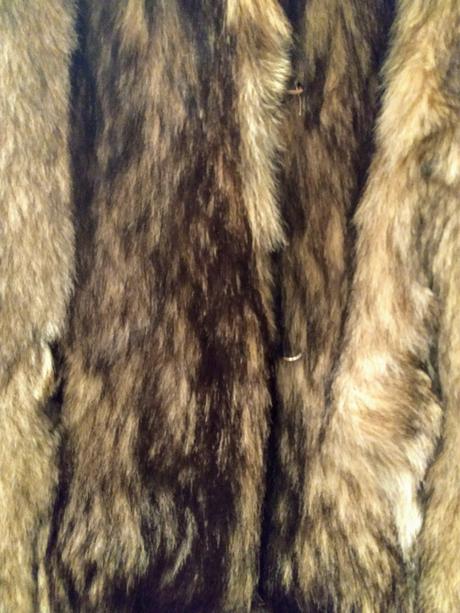 Bunda - pravá kožušina, l