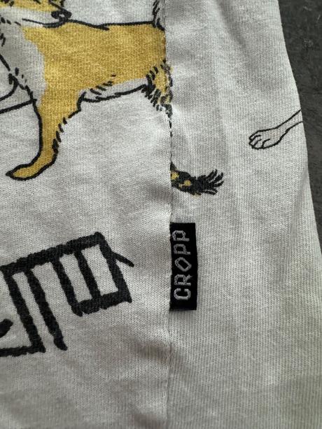 Tričká croop, m