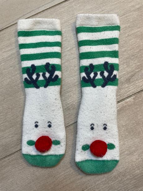 Vianočné protišmykové ponožky od boboli, 26