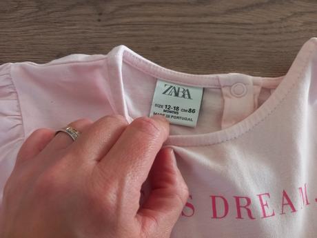 Šaty s krátkym rukávom veľ.12-18mes. zn.zara, zara,86