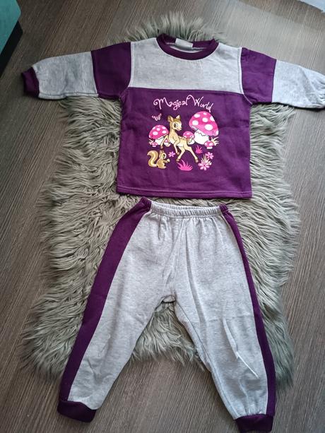 Tepláková súprava so srnkou veľ. 98, okay,98