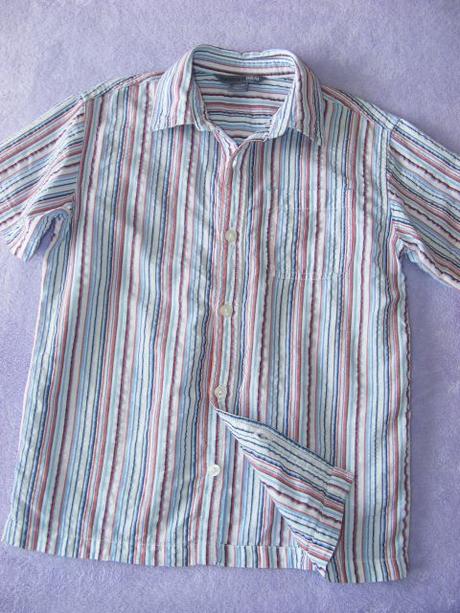 Prúžkavá košeľa zn. h&m, h&m,116