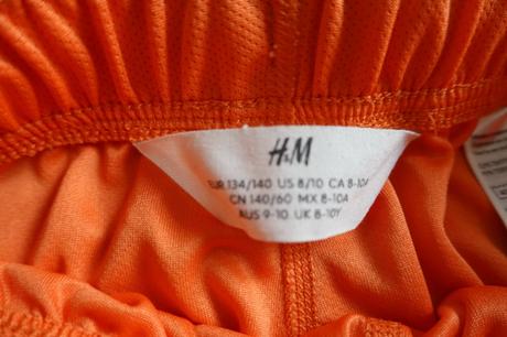 Kraťasky h&m 134/140, h&m,134