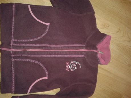 Teplá fialová mikina, 116