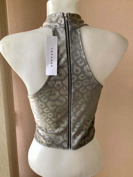 Trblietavy top/q8, topshop,38