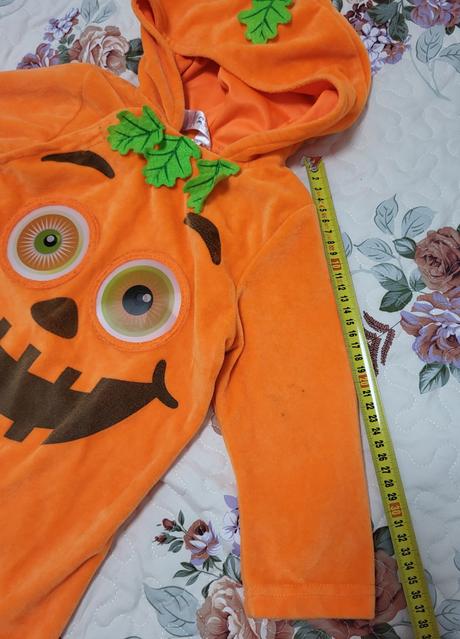 Karnevalový overal tekvica na 2-3 roky, 
