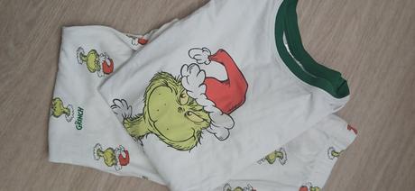 Pyžamo grinch, h&m,140