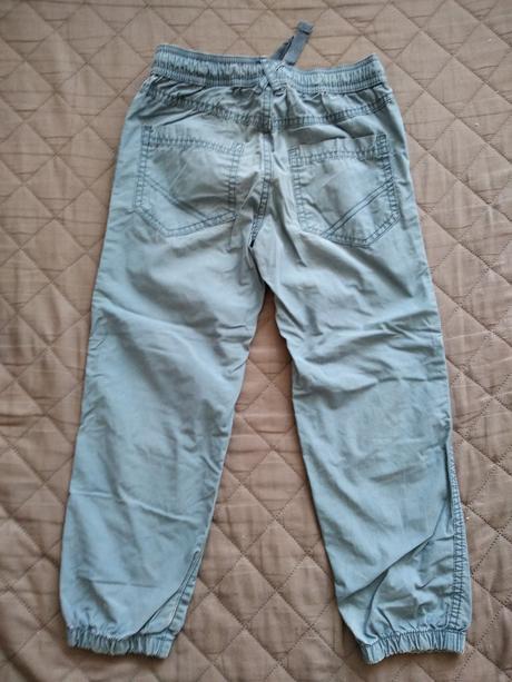 Tenké bavlnené nohavice, lupilu,116