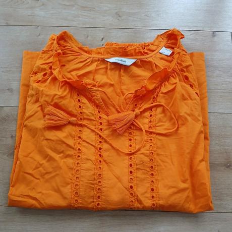 Oranžová letná košeľa/blúzka, tchibo,46