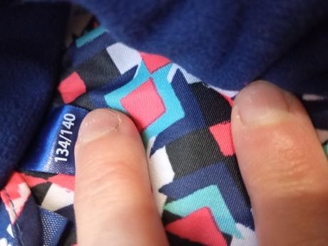 Lyžiarka a vetrovka, crivit,140