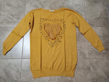 Krásne predĺžené tričko, l