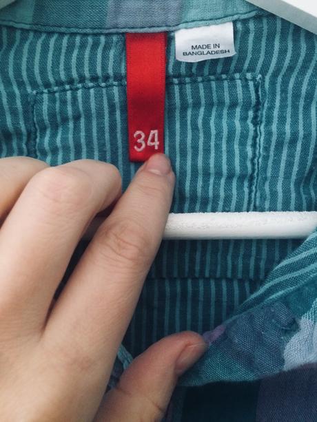 Kockovana kosela, h&m,34