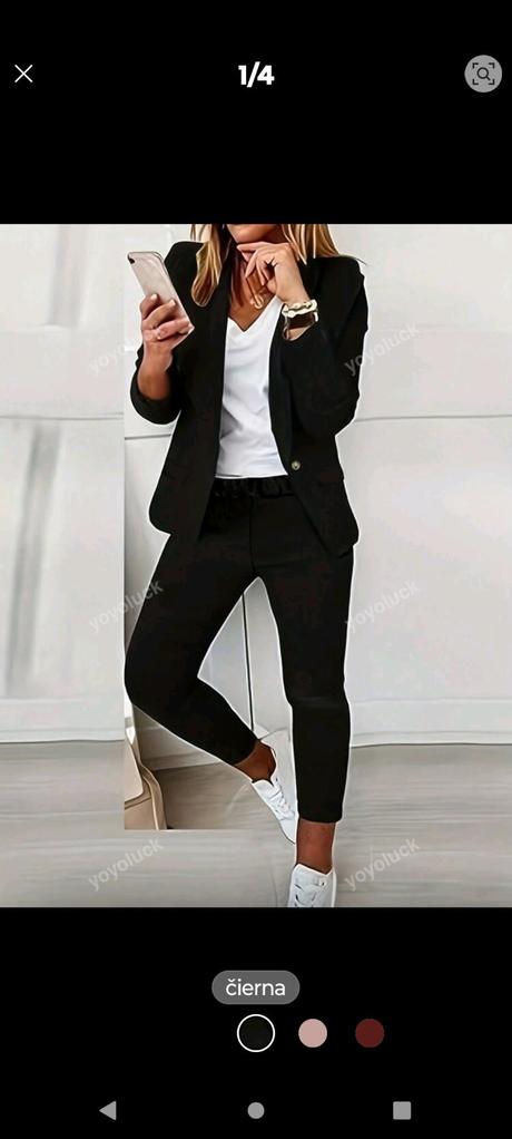 Nohavicový komplet z "teplakoviny", xxl