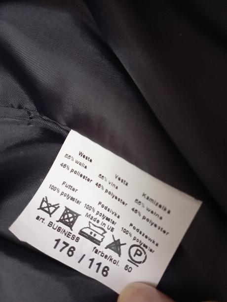 Kvalitný pánsky oblek (už s poštovným), xxl