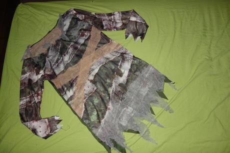 Kostym na halloween,