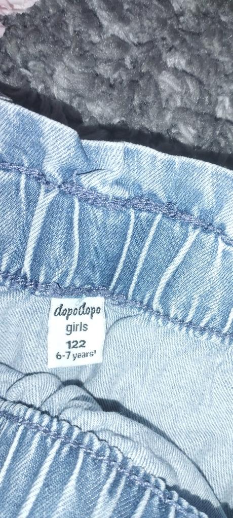 Štýlová riflová sukňa, dopodopo,122