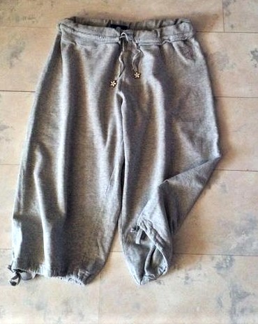 3/4 teplákové bermudy, xl