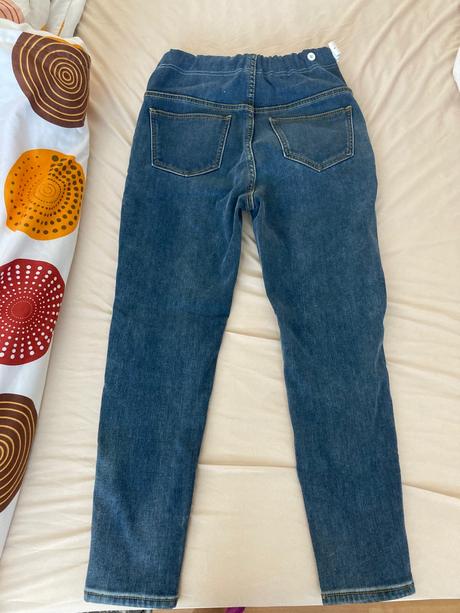 Tehotenske rifle jeansy, m