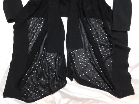 Karen millen luxusny azurovy kardigan, 38