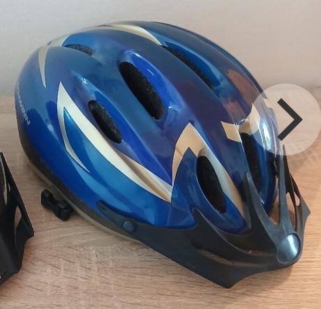 Prilba pre chlapca - už len modrá, 