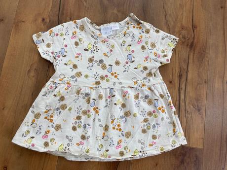 Kvietkované tričko, zara,98