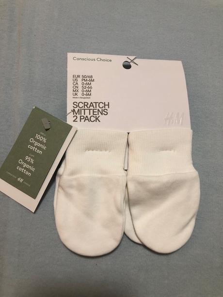 Rukavičky pre novorodenca, h&m,50