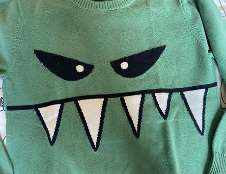 Bavlnený sveter - pulóver zn. h&m v. 122/128, h&m,128