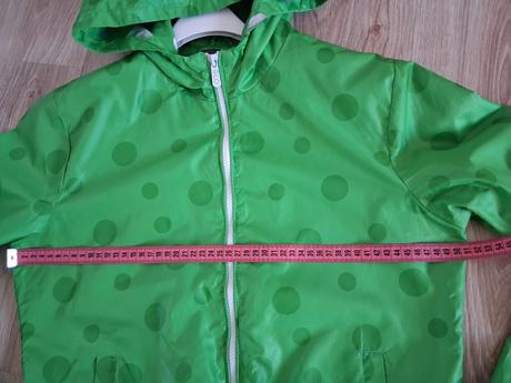 Zelená guľkovaná bunda, m