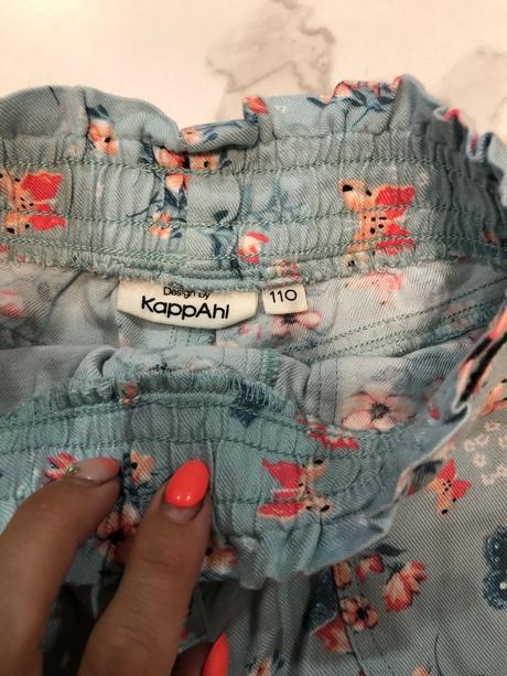 Lahucke letne nohavice a tricko 110/116, kappahl,110