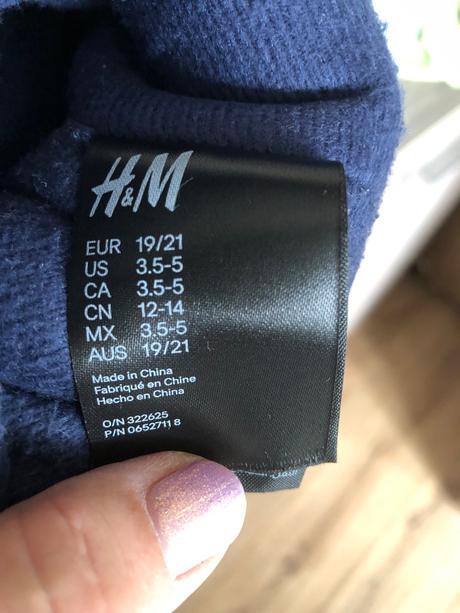Návleky/topánočky na zimu, keď ešte nechodí, h&m,19