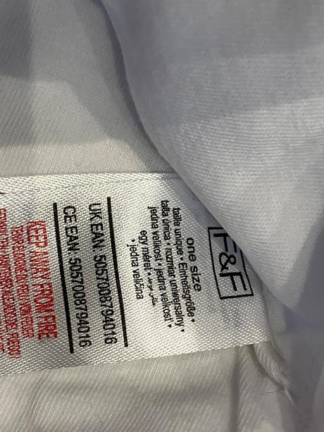Chlapčenská čiapka s uškami biela f&f, 62