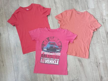 3x tričko (10-11r), 140