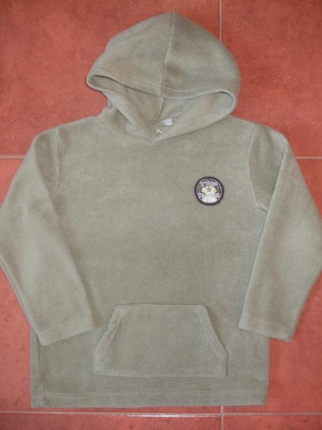 Flisová mikina s kapuckou okay, kik,110