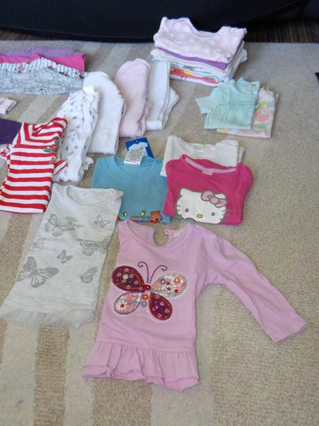 Balík oblečenia vel. 74 (6-9 m.) 34 ks, 68–80