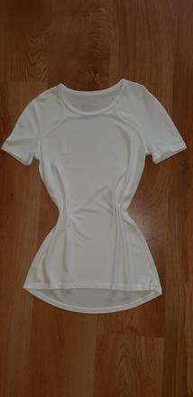 Biele dlhšie tričko, s