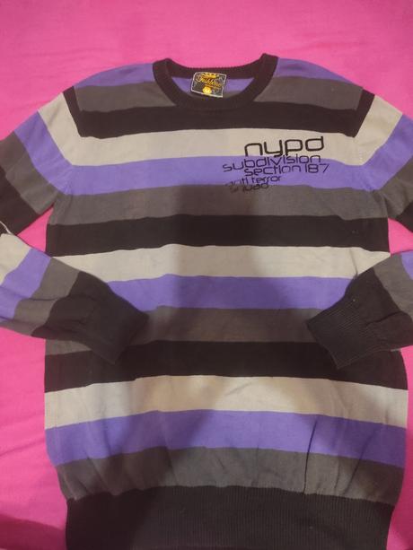 Pulóver, fishbone,m