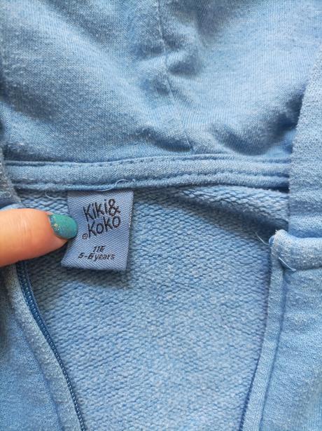 Mikina v super stave na rozopinanie, kiki&koko,116