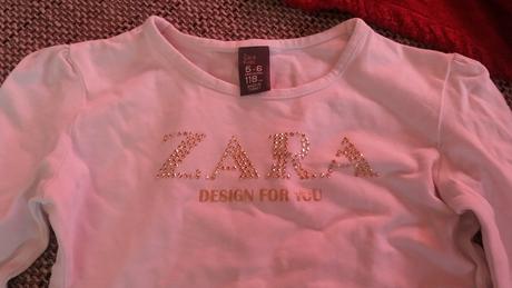 Tričko s nápisom zara, zara,116
