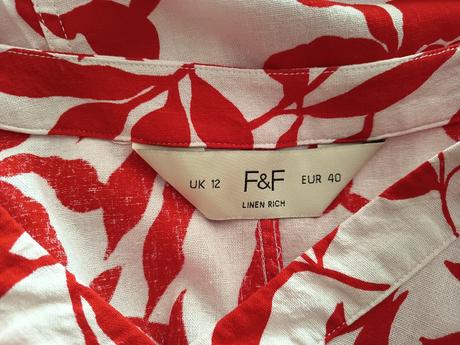Ľanové šaty, f&f,40